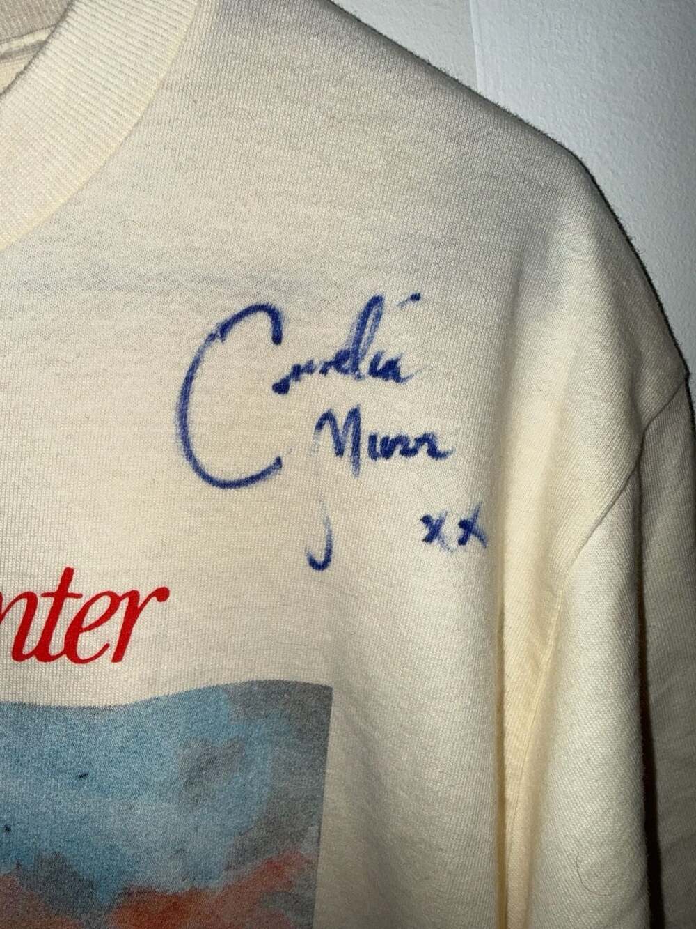 Cornelia Murr Run to the Center Autographed Graphic T-Shirt - Picture 2 of 4